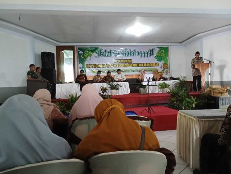 Mewakili Danramil Serda Suratno Hadiri Acara silaturahmi dan Halal Bi Halal Korwilcamdikpora Dan Kemenag Karangkobar