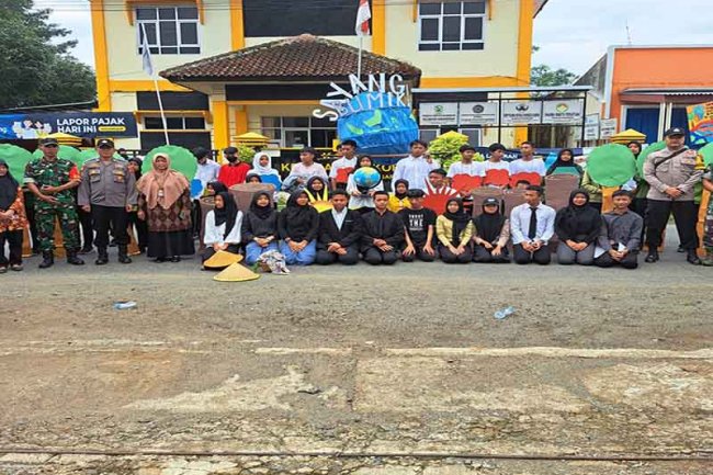 Babinsa Hadiri Kampanye Gelar Karya dan Pentas Seni Project Penguatan Profil Pelajar Pancasila