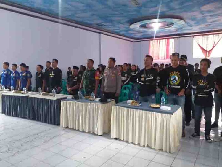 Mewakili Danramil Serka Purnomo Hadiri Acara Silaturahmi dan Halal Bi Halal Lindu Aji PK Karangkobar