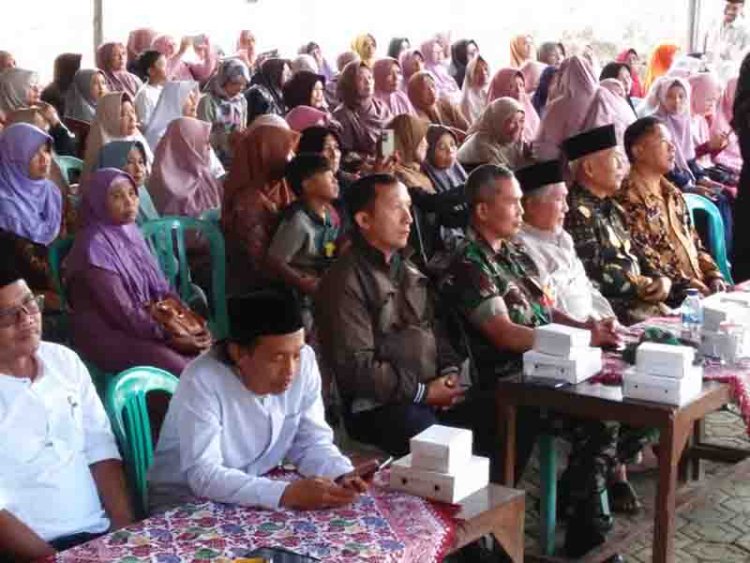 Mewakili Danramil Bati Tuut Hadiri Do'a Bersama Pemberangkatan Calon Jama'ah Haji Kecamatan Karangkobar