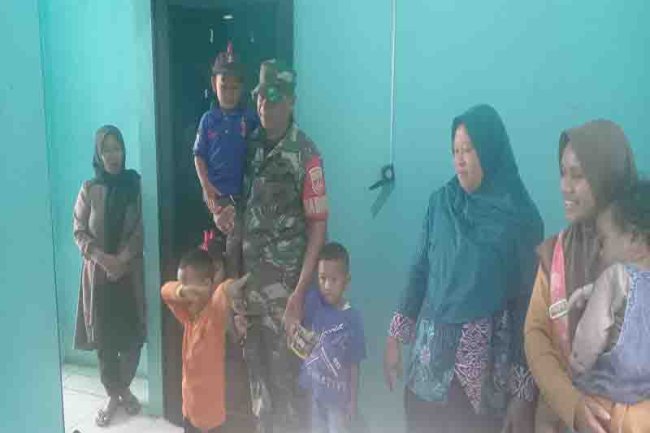 Wujudkan Balita Sehat Bebas Stunting, Babinsa Dampingi Kegiatan Posyandu Balita