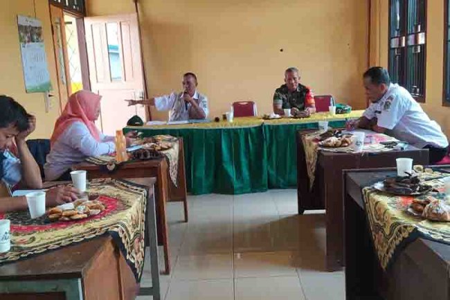 Mewakili Danramil Bati Tuut Hadiri Rapat Kordinasi Persiapan Exspo Pertanian Perikanan Dan Peternakan