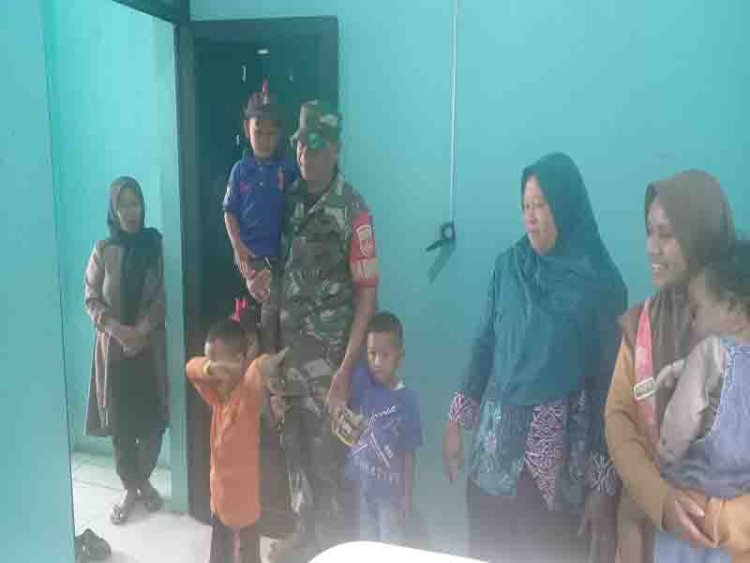 Wujudkan Balita Sehat Bebas Stunting, Babinsa Dampingi Kegiatan Posyandu Balita