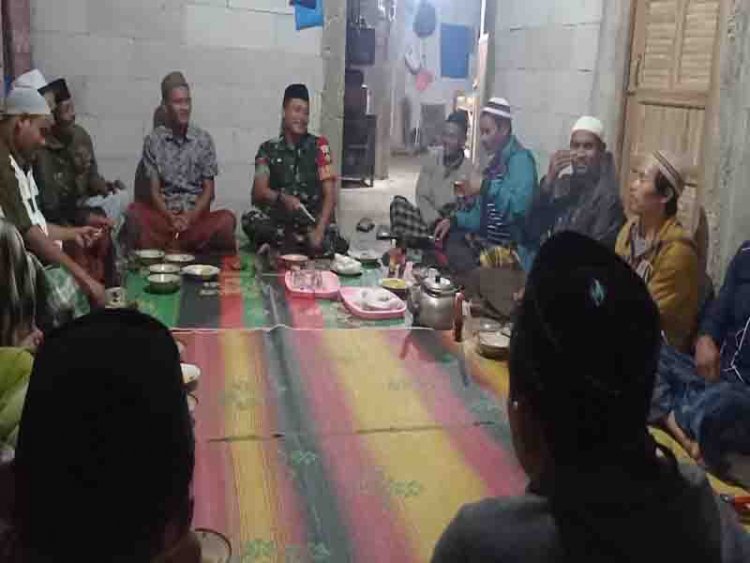 Babinsa Jadikan Pengajian Rutin Sebagai Ajang Silaturahmi Dengan Ulama Dan Warga Binaan