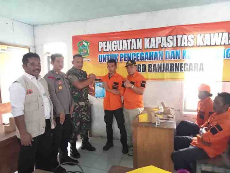 Mewakili Danramil Babinsa Menghadiri Penguatan Kapasitas Kawasan Untuk Pencegahan Dan Kesiapsiagaan