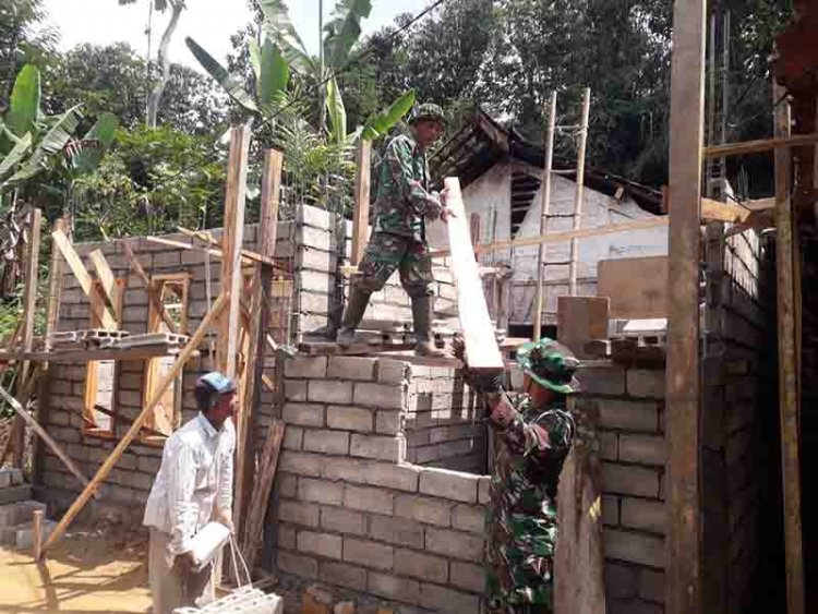 Satgas TMMD Sengkuyung Tahap lll  Kodim 0704/Banjarnegara Rehab RTLH