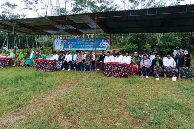 Semarak Hari Santri Nasional, Sertu Heru Karmanto Mewakili Danramil Ikuti Upacara Hari Santri Nasional