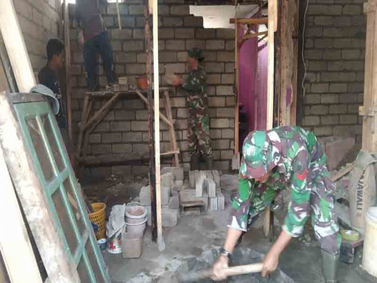 Sasaran Fisik Satgas TMMD Kodim 0704/Banjarnegara Ke 118 Rehab RTLH