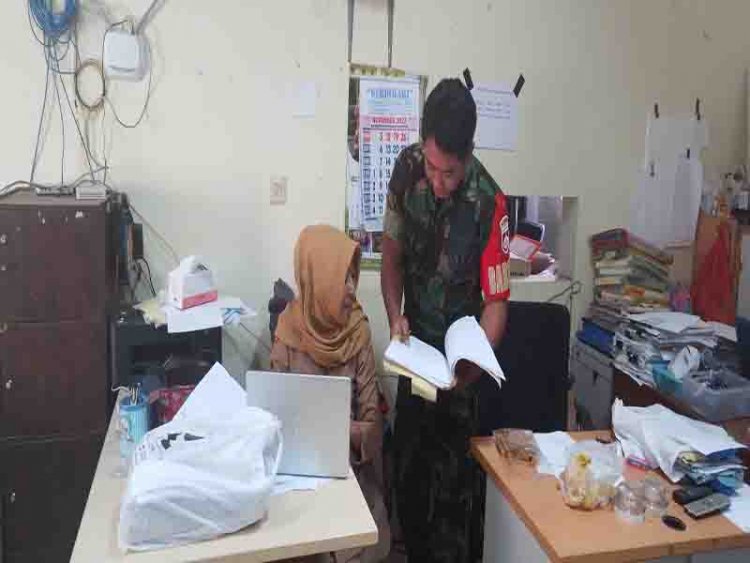 Kopda Suyitno Melaksanakan Puldata Ter Dan Perkenalan di Kantor Desa Purwodadi 