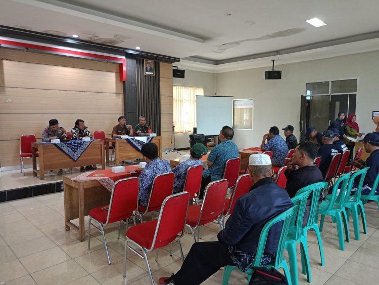 Mewakili Danramil Pelda Teguh Rahayu Hadiri Rakor Persiapan Pekan Olahraga Aparatur Desa