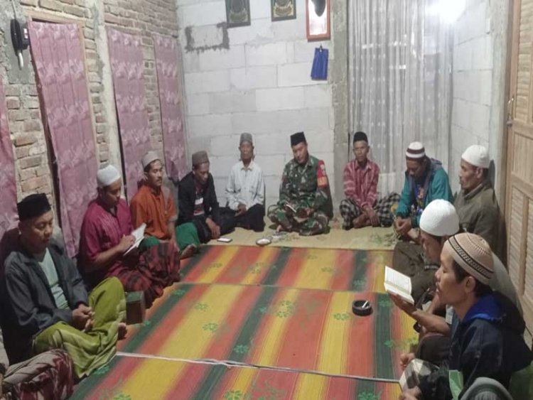 Jadikan Pengajian Rutin Sebagai Ajang Silaturahmi Babinsa