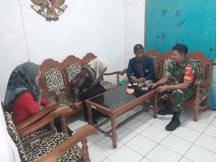 Aktif Komsos Bersama Perangkat Desa Menjadikan Hubungan Kerja Antara Babinsa Dan Aparat Desa Semakin Solid