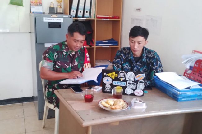 Update Data Wilayah,Babinsa  Melaksanakan Puldata Ter Desa Pasuruhan 