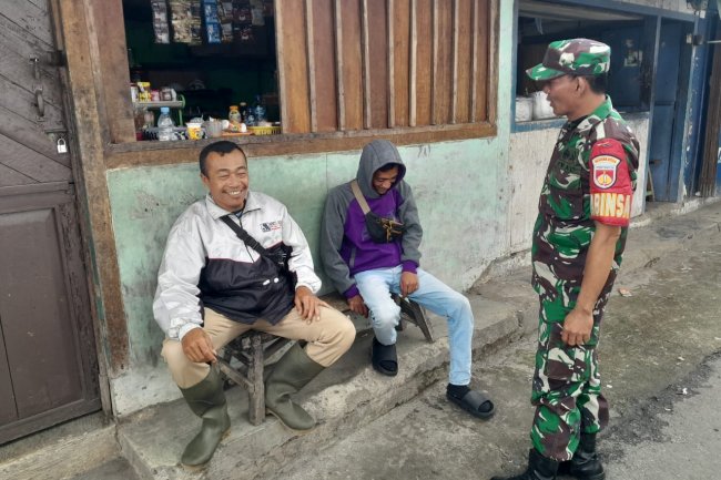 Babinsa Untuk Jalin Silaturahmi Bersama Warga Binaan