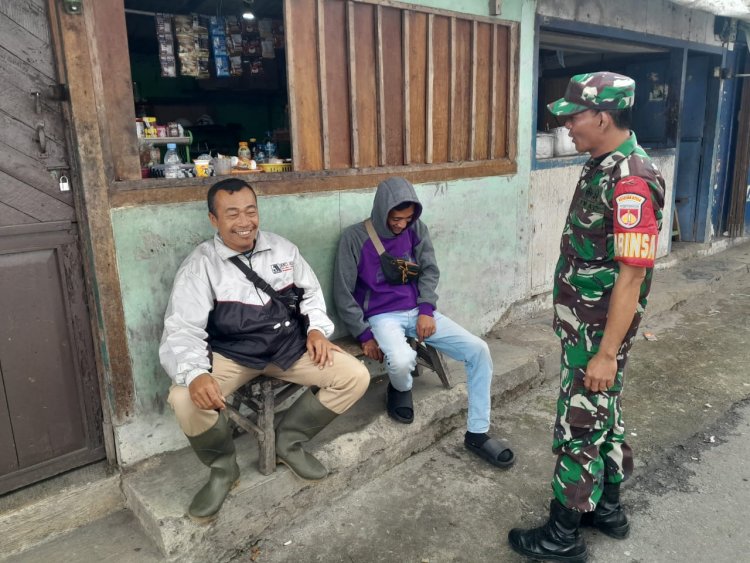 Babinsa Untuk Jalin Silaturahmi Bersama Warga Binaan