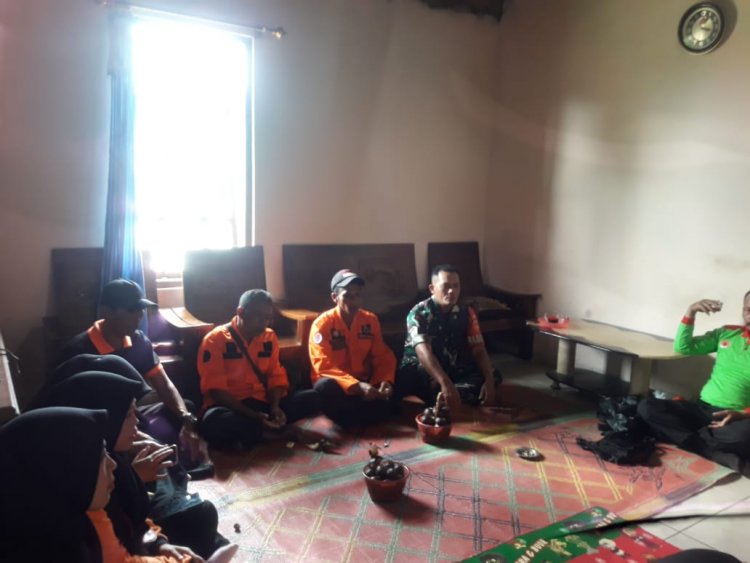 Babinsa Hadiri Pertemuan Rutin Relawan Forum Destana Karangkobar