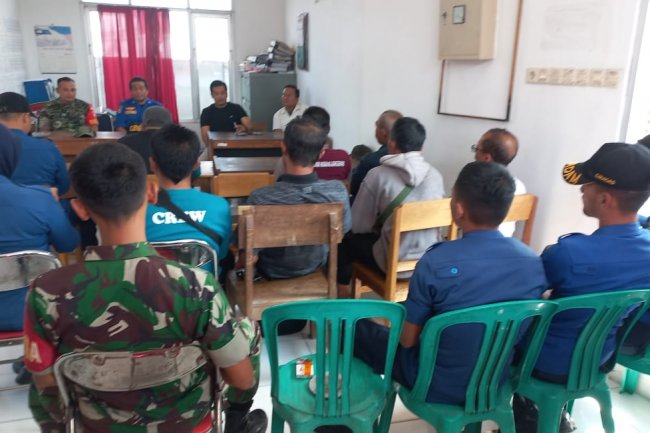 Babinsa Hadiri Sosialisasi Pemberdayaan Masyarakat Dalam Pencegahan Kebakaran Pasar