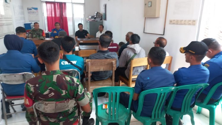 Babinsa Hadiri Sosialisasi Pemberdayaan Masyarakat Dalam Pencegahan Kebakaran Pasar