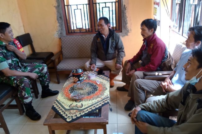 Babinsa Komsos Dengan PPL  Bersinergi Dalam Miningkatkan Swasembada Pangan Nasioanal