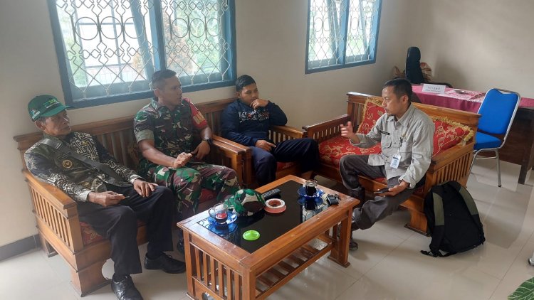 Komsos Bersama Perangkat Desa Tingkatkan Hubungan Kerja Antara Babinsa Dan Perangkat Desa