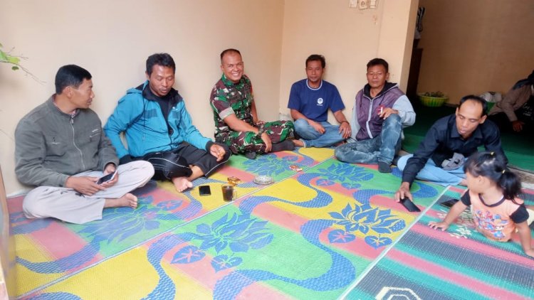 Komsos Mencerminkan Rasa Kemanunggalan TNI, Kususnya Babinsa Kepada Masyarakat Wilayah Binaanya