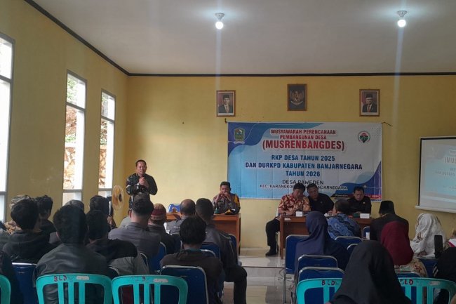 Mendukung Keberlangsungan Pembangunan Desa Kapten Inf Imam Haryitno Hadiri Musrenbangdes