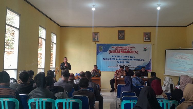 Mendukung Keberlangsungan Pembangunan Desa Kapten Inf Imam Haryitno Hadiri Musrenbangdes