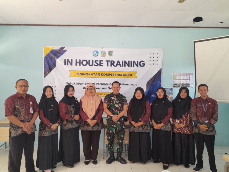 Danramil Sebagai Narasumber In House Training (IHT) Implementasi Kurikulum Merdeka
