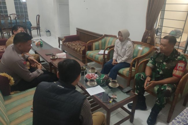 Mewakili Danramil Pelda Sujatnoto Hadiri Rakor Bersama PPK Jelang Pilkada Serentak Tahun 2024