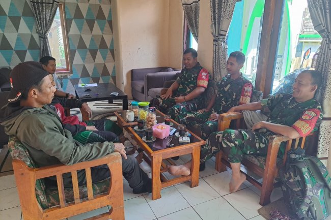 Terciptanya Hubungan Yang Erat Antara TNI Dengan Rakyat Babinsa Jalin Komsos Dengan Warga Binaan