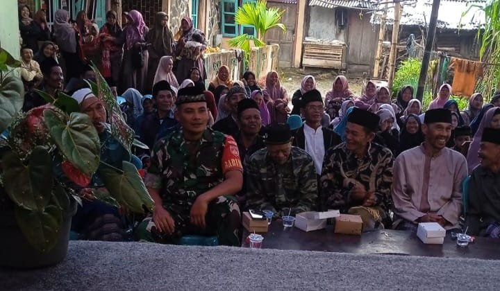 Babinsa Hadiri Qotmil Qur'an Akhirussanah TPQ AL-HIDAYAH Desa Binangun  