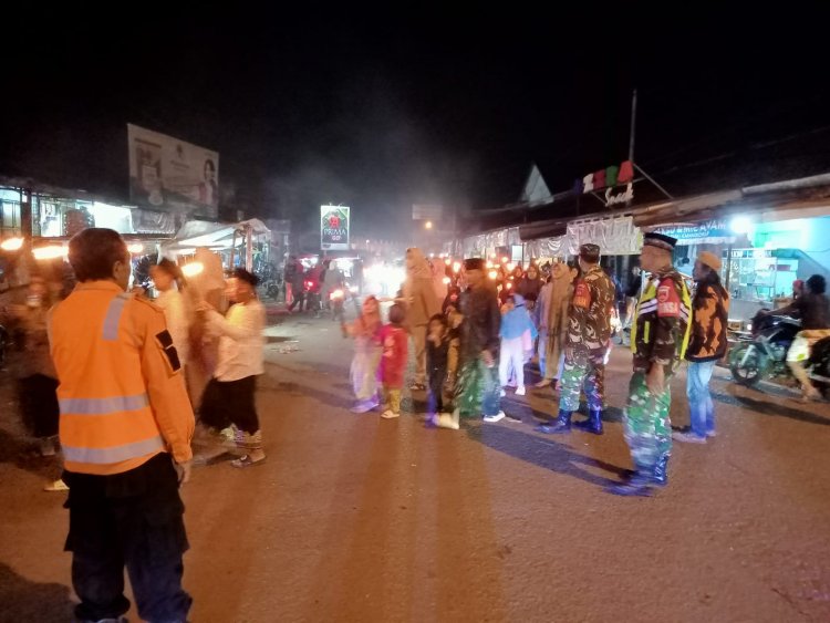 Forkopincam Karangkobar Gelar Apel Siaga Malam Takbiran  menyambut Datangnya Hari Raya Idul Fitri 1446 H Tahun 2025 M