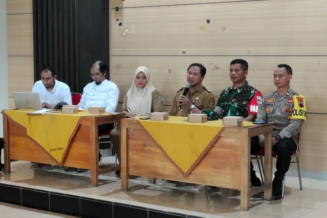 Mewakili Danramil Babinsa Sertu Tohar Hadiri Rapat Kordinasi Penemempatan Mahasiswa KKN ITB Bogor