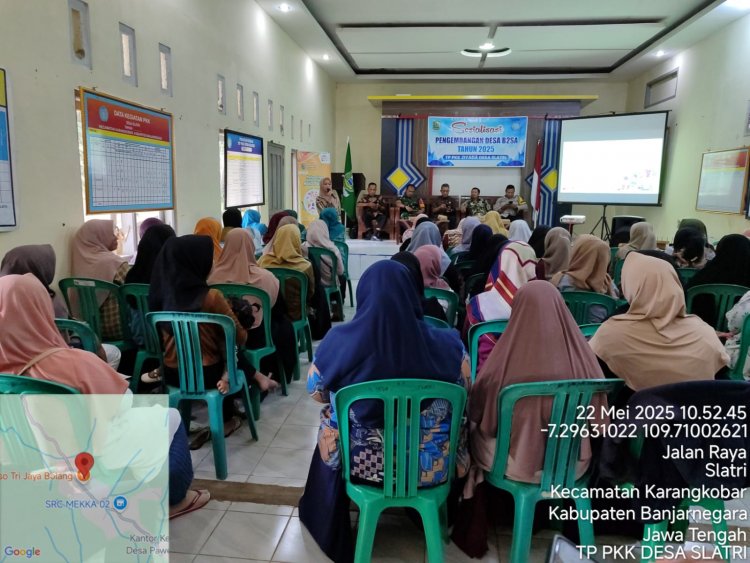 Mewakili Danramil Babinsa Serka Purnomo Menghadiri Sosialisasi Pengembangan Desa B2SA