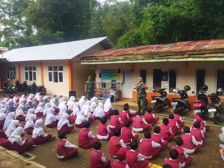 Danramil 04/Karangkobar  Menghadiri Sosialisasi Pengembangan Desa B2SA Desa Leksana
