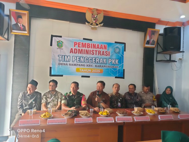 Mewakili Danramil Babinsa Hadiri Pembinaan Administrasi 10 Program Pokok PKK Desa Sampang