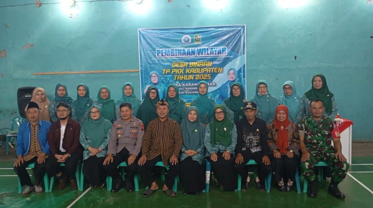 Mewakili Danramil Babinsa Hadiri Pembinaan Wilayah Desa Binaan TP PKK Kabupaten Tahun 2025
